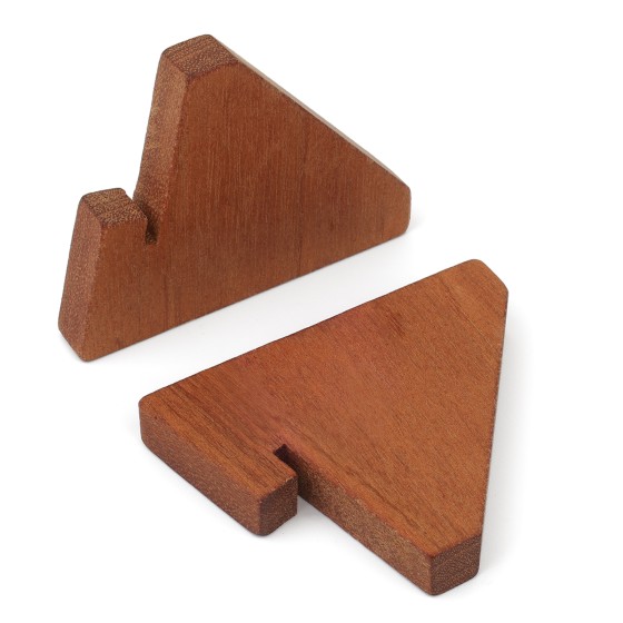 Wood Mini Place Card Holder 2.36X3 Inch for Sign Holder Chalkboard Bar/Coffee Menu Message Board Display, Table Number Food Label Stand